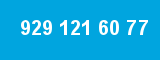 929 121 60 77 929 121 60 77